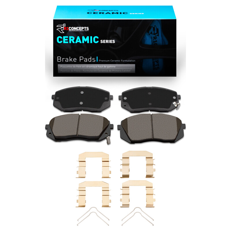 Hyundai TUCSON Brake Pads - Front - R1 Concepts - Ceramic - `10-`17